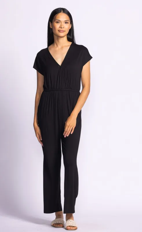 Eli Jumpsuit- Pink Martini sold by Uforia Muse