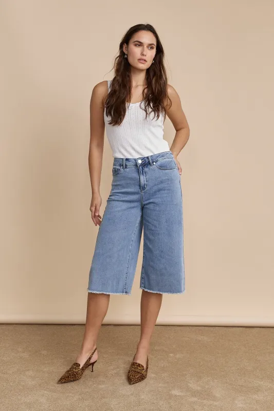Culotte jeans sold by Tristan Style