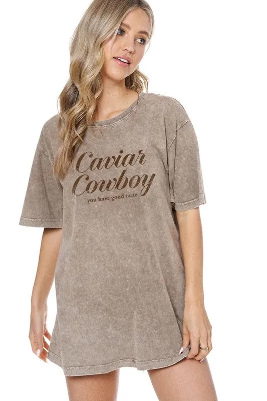 NEW!! Cowboy Caviar Graphic Tee sold by Glitzy Bella