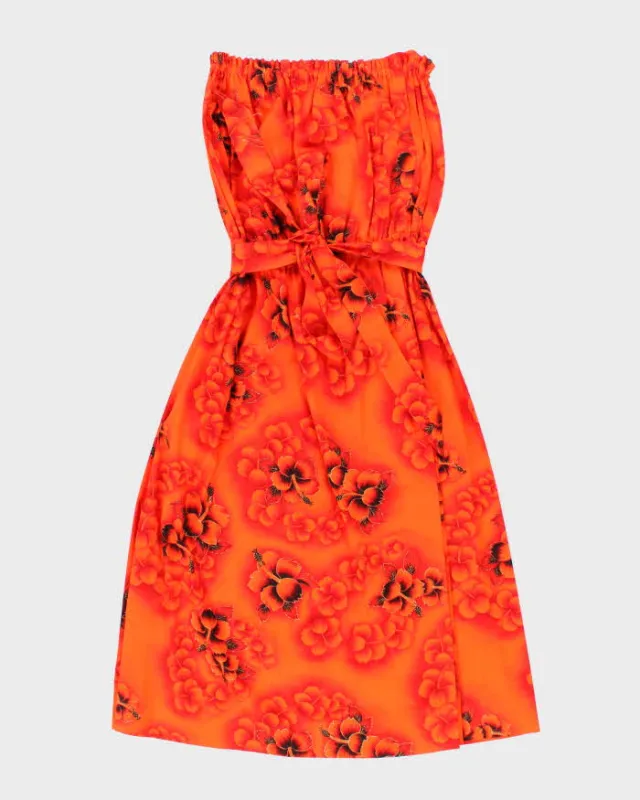Vintage 70s Hawaiian Sleeveless Dress  - M sold by Rokit