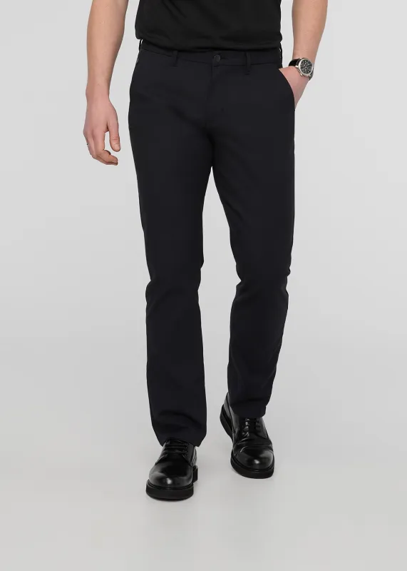 NuStretch Relaxed Taper Trouser - Black sold by DUER