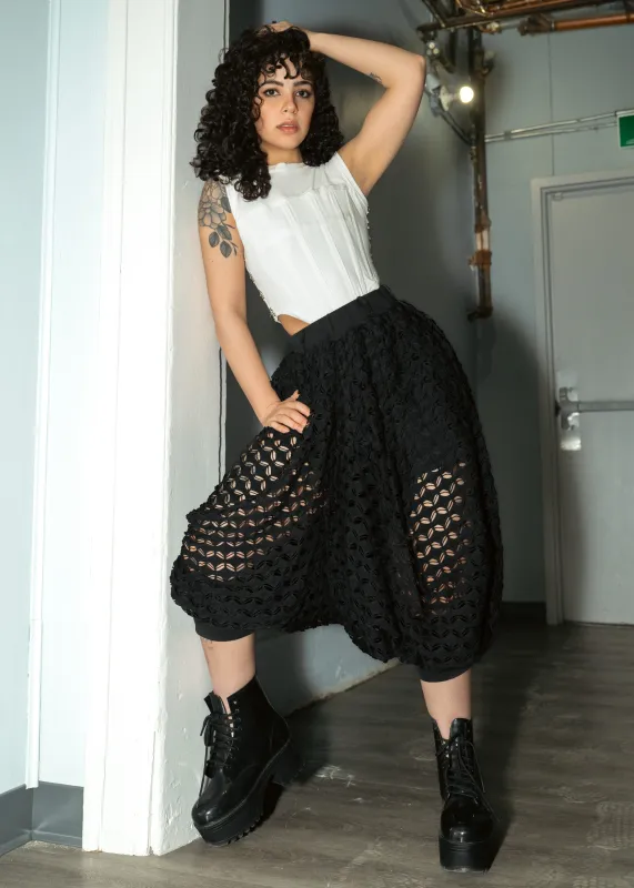 Crochet Harem Pants sold by Kate Hewko