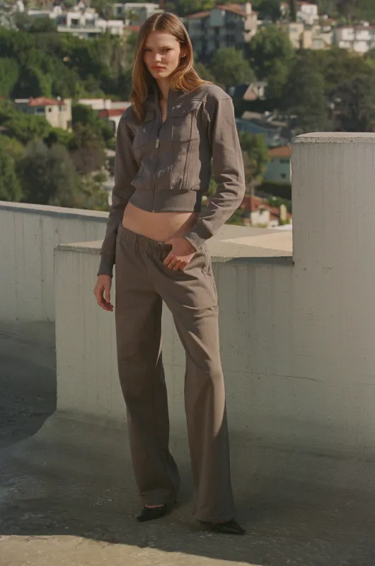 Lexa Track Pant | Charcoal sold by With Jean