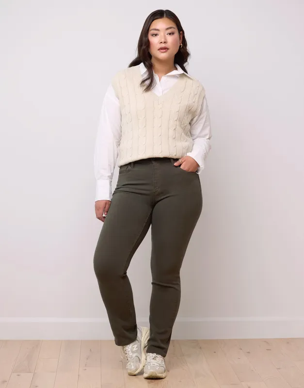 EMILY SLIM JEANS / FOREST sold by Yoga Jeans