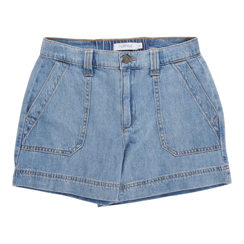 mySTYLE Women's Cotton Denim Shorts sold by Giant Tiger