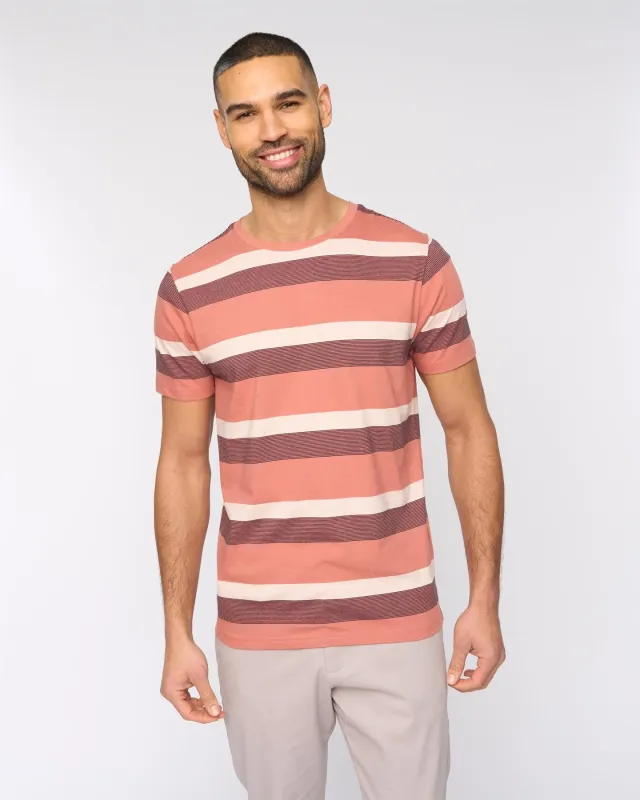 Mens Sherston T-Shirt Pink sold by Brand Corner