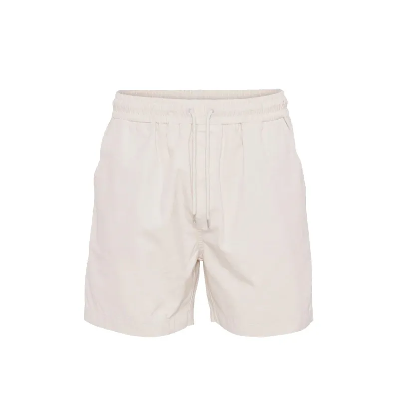 Organic Twill Shorts - Ivory White sold by Stomping Ground