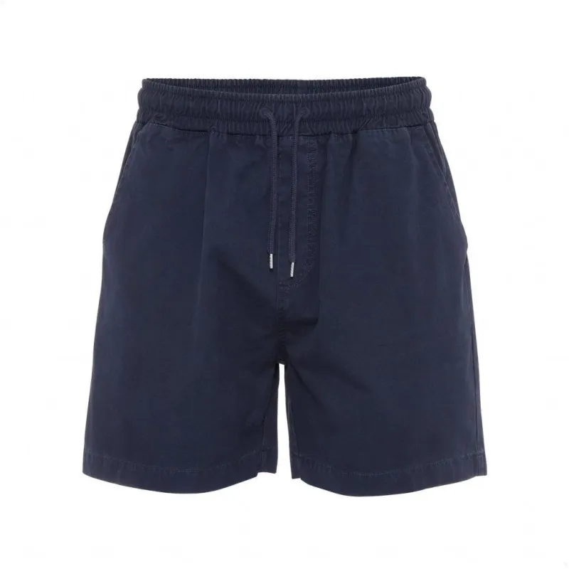 Organic Twill Shorts - Navy Blue sold by Stomping Ground