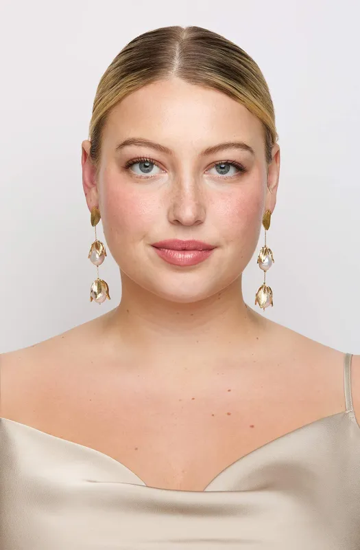 Falcao Earrings by Petit Moments - Gold sold by Birdy Grey