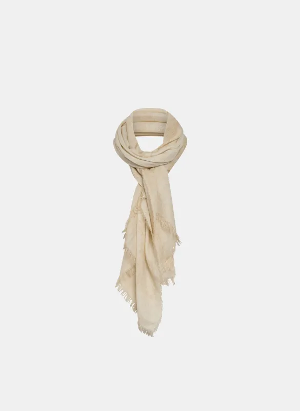 Rose Jacquard Scarf sold by Melanie Lyne