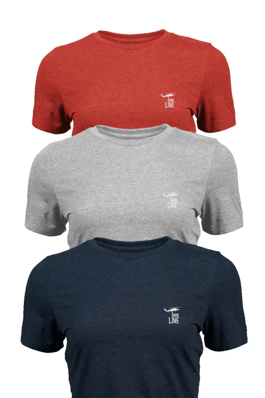 Patriot Pack - Women's T-Shirt 3-Pack sold by Nine Line