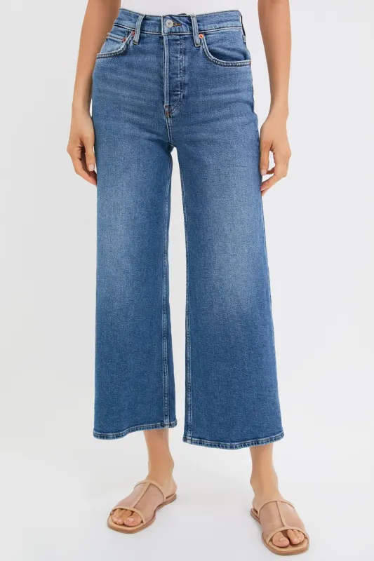 Mid 70s High Rise Wide Leg Crop sold by Tuckernuck