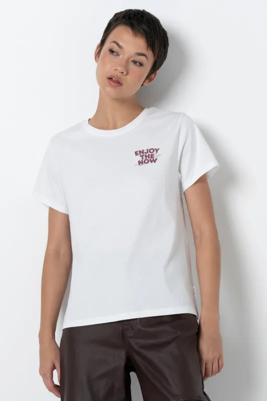 Statement T-Shirt _ 157811 _ Optic White sold by Refinery