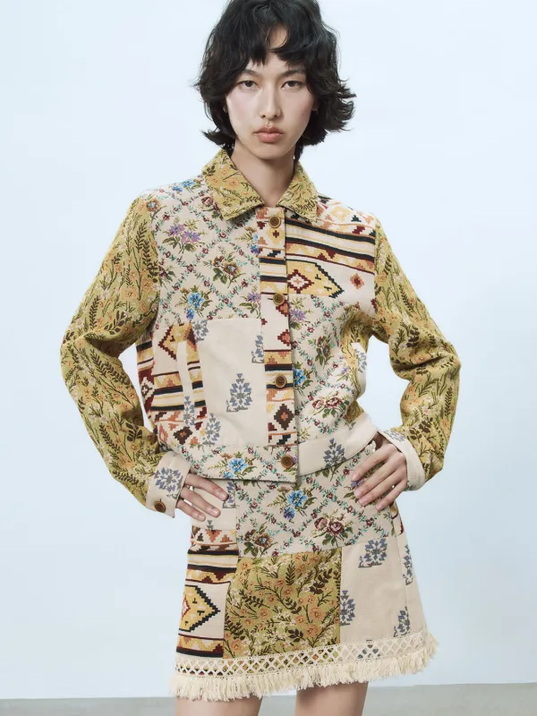 Jacquard Jackets sold by Urban Revivo