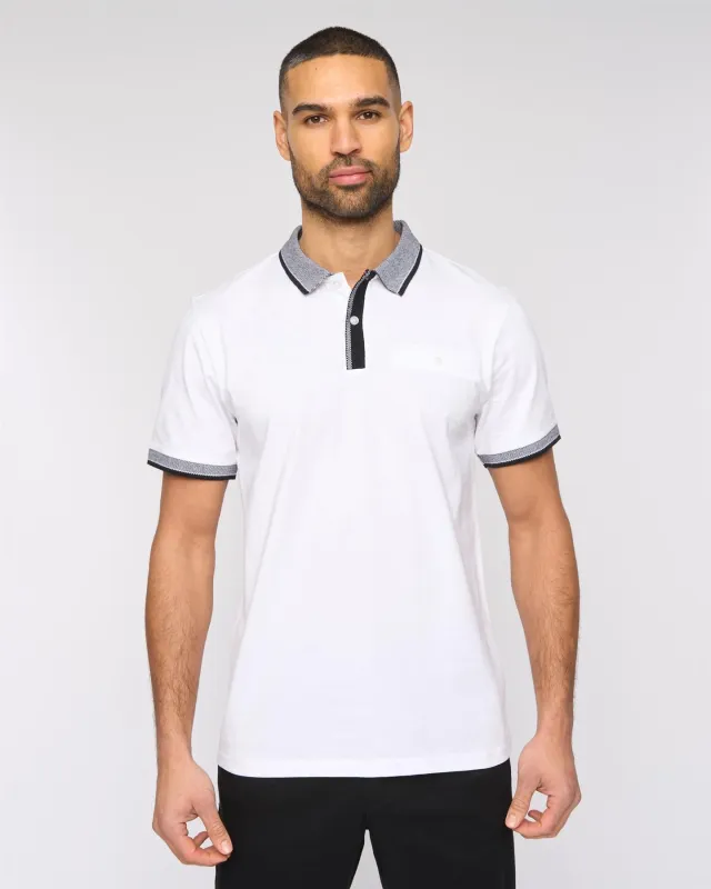 Eastbrook Polo White sold by Bewley and Ritch