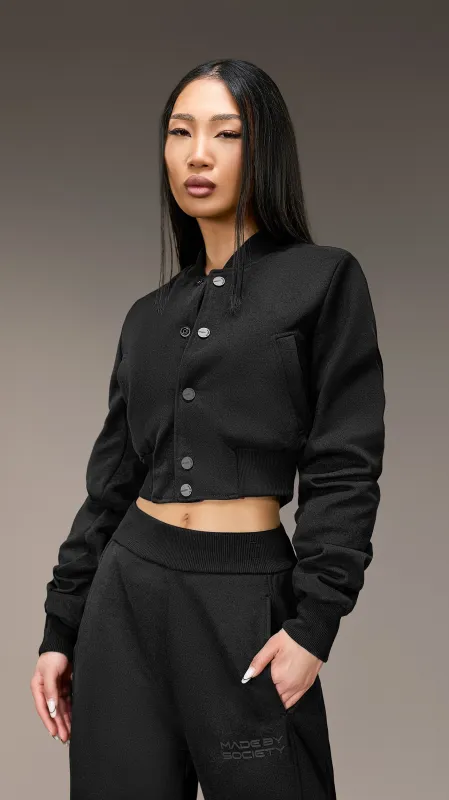 Made by Society Crop Jacket - J26129 sold by Made by Society