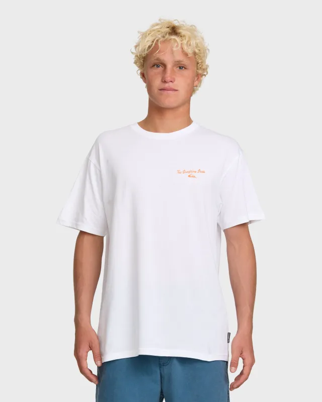 Florida Road Sign T-Shirt - White sold by Quiksilver