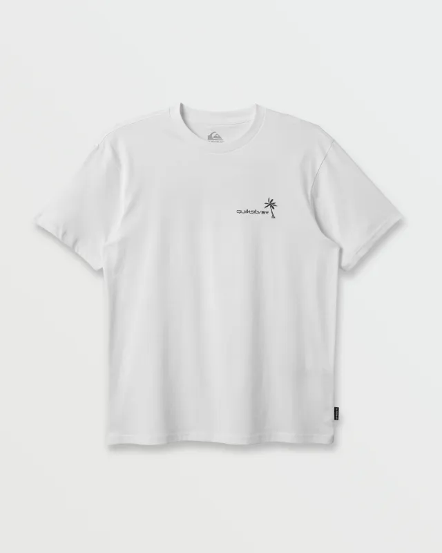 Fl Palm Badge T-Shirt - White sold by Quiksilver