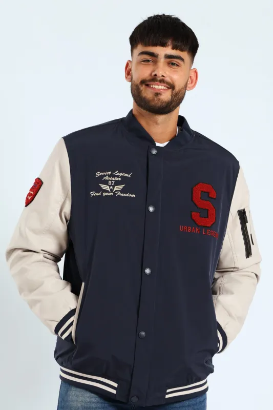 Chandler Jacket - Navy sold by Edgars
