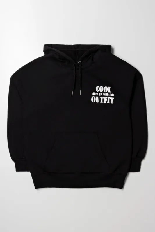 Oversized Hoodie Black sold by Ackermas
