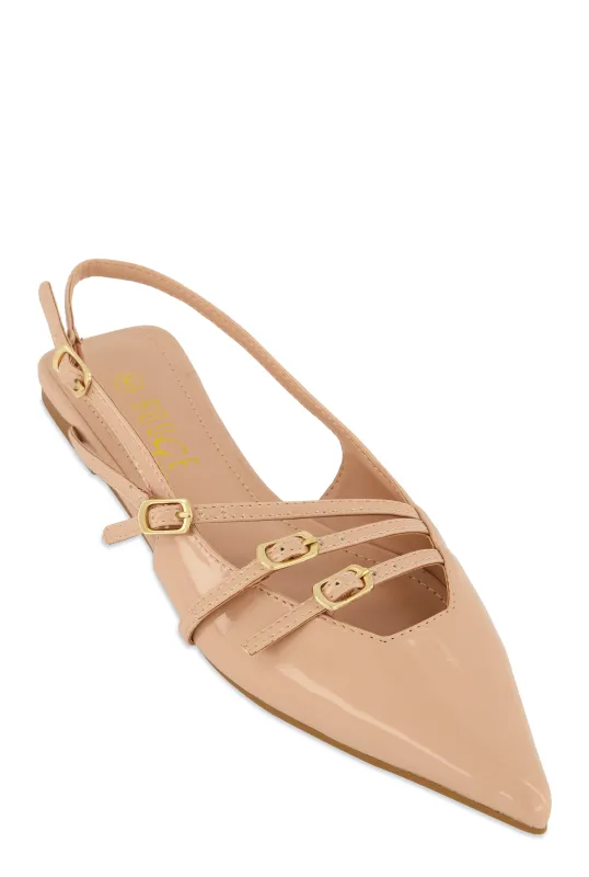 Slingback Buckle Flats sold by Rainbow