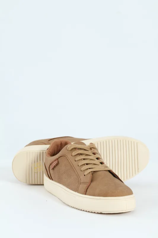Lace Up Mono Sneaker - Taupe sold by Edgars