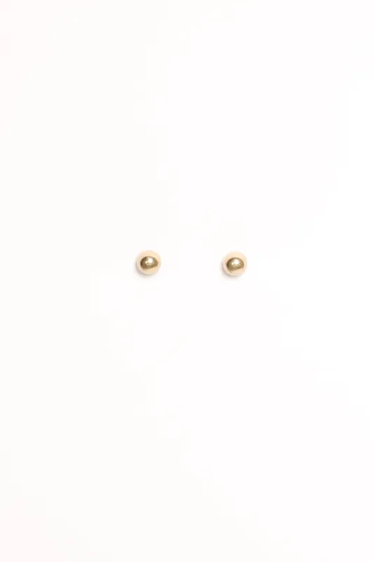 Luisa Stud Earrings - Gold sold by Petal & Pup