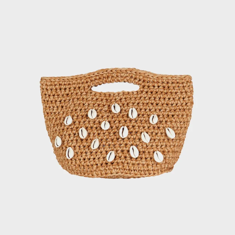 SHAREYOURLUCE Shell Bag - Caramel Hazelnut sold by Kith