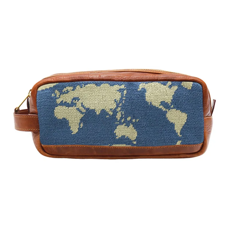 World Map Toiletry Bag sold by The Andover Shop