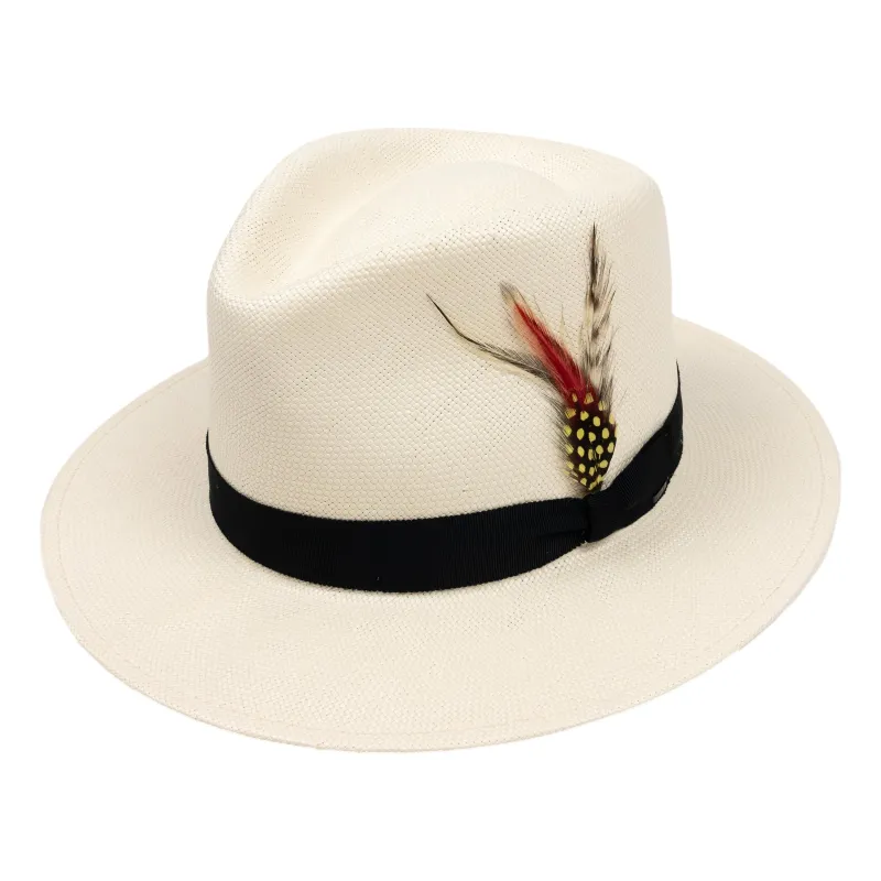 Konrath Straw Fedora sold by The Andover Shop