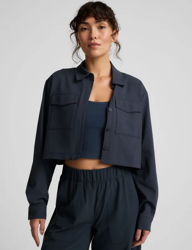 Midtown Cropped Jacket sold by Beyond Yoga