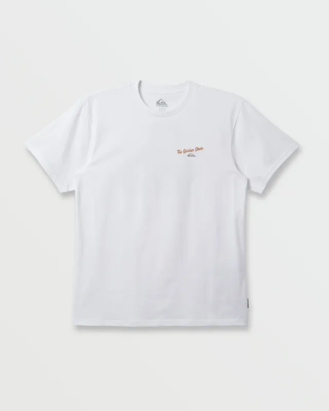 California Road Signs T-Shirt - White sold by Quiksilver