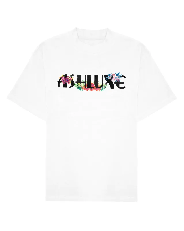 Ashluxe Neo Garden Logo Tee White sold by Ashluxe
