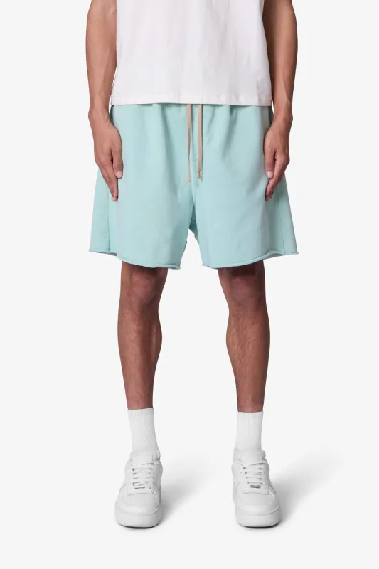 Oversized Sweatshorts - Seafoam sold by MNML