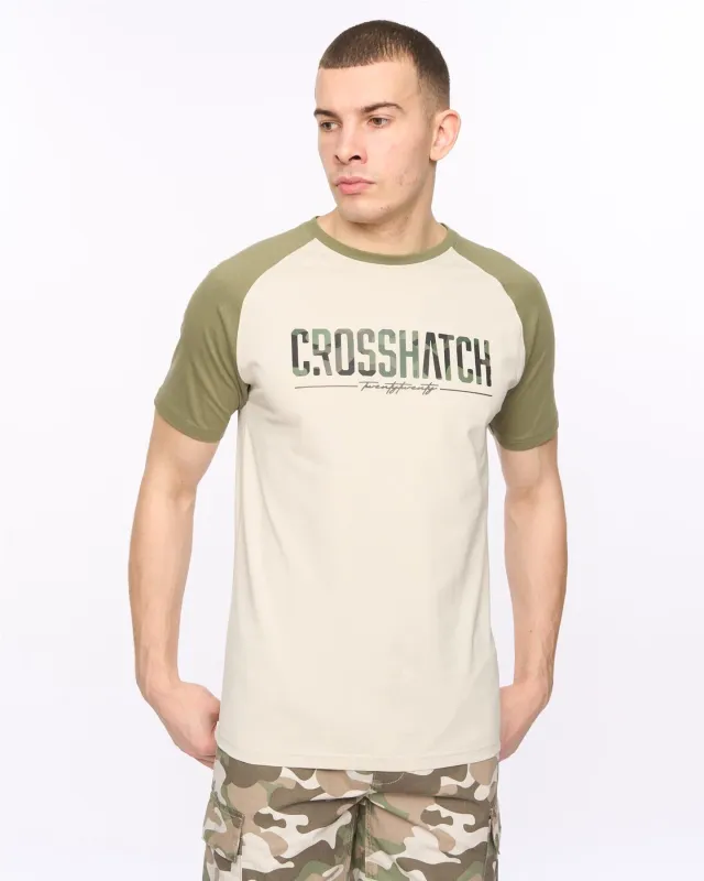 Mens Camtort T-Shirt Olive/Stone sold by Brand Corner