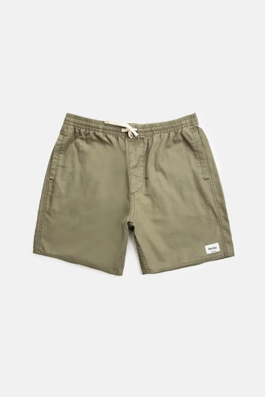 Rhythm Classic Linen Jam Short - OLIVE sold by Sun Diego Boardshops