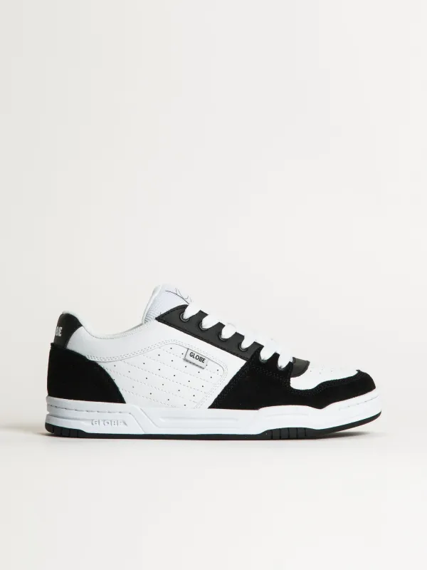 MENS GLOBE GLOBE MOJO 2.0 SNEAKER - BLACK/WHITE sold by Boathouse