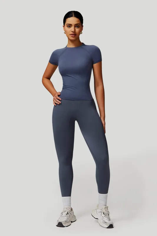 Quick Dry Short Sleeves Fitness Set sold by MOOSLOVER