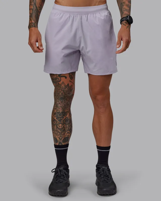 Challenger 6" Performance Short - Galactic Lilac sold by LSKD