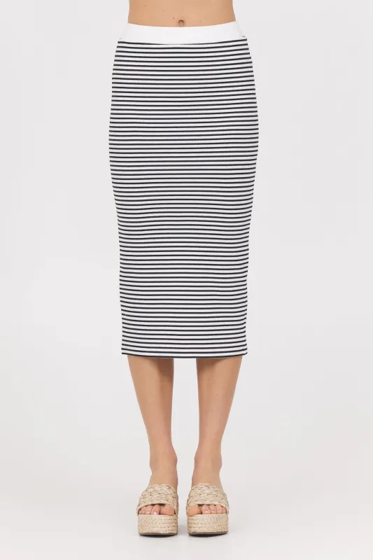 Striped Knit Skirt sold by Vintage Havana