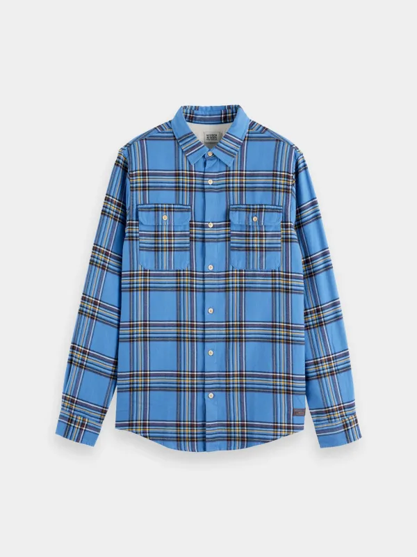 Flannel check shirt sold by Scotch and Soda