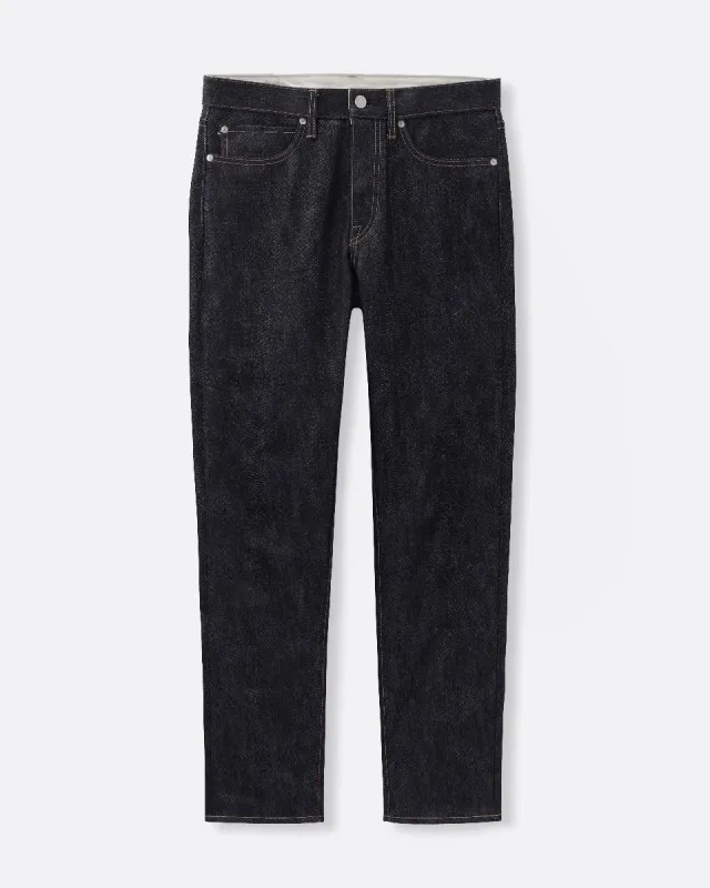 【MOMOTARO】#200 SILK TAPERED 15oz 真絲混紡布邊辛巴威棉標準錐形牛仔褲 sold by Blue Beach Denim