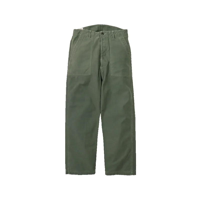 【Fullcount】1992 24A Utility Trousers 復古水洗沙丁布美軍工作褲 sold by Blue Beach Denim