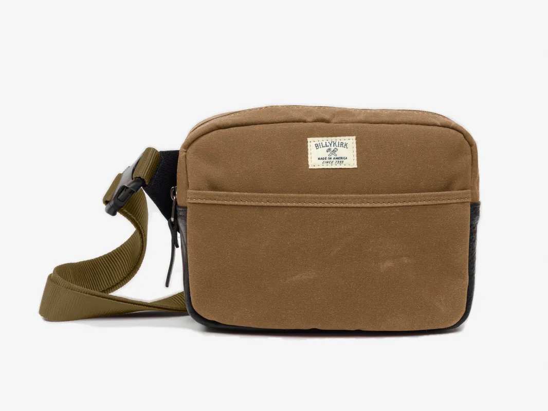 No. 605 Standard Issue Crossbody & Belt Pouch, Brush Brown sold by Billykirk