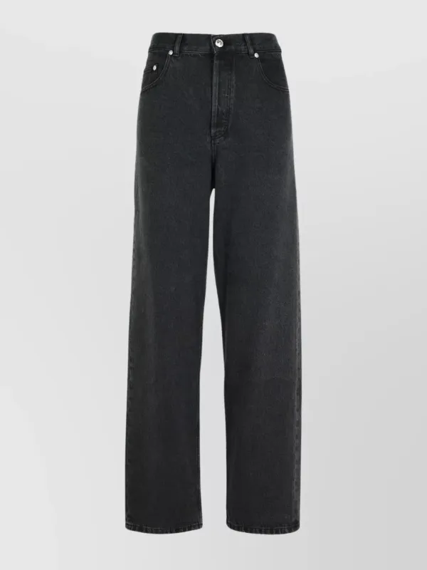 【A.P.C.】Jean Fairfax LE NOIR DELAVE 黑色水洗寬鬆直筒牛仔褲 sold by Blue Beach Denim