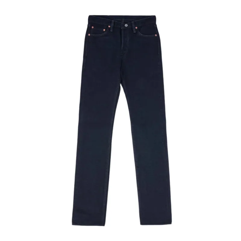 IH-666s-21OD 21oz Selvedge Denim Slim Straight Indigo Overdyed Black sold by Brooklyn Clothing Co.
