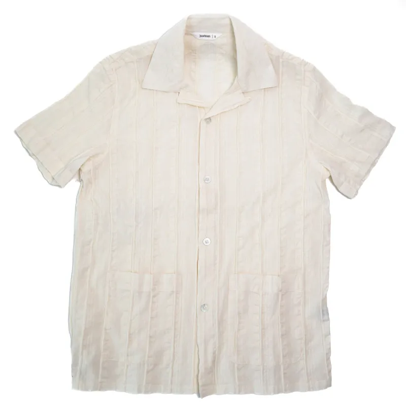 Cabana Shirt Natural Rope Cloth sold by Brooklyn Clothing Co.