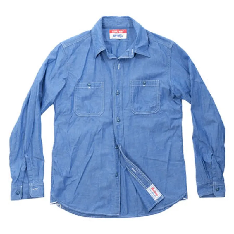 Chambray Shirt sold by Brooklyn Clothing Co.