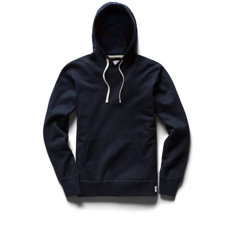 Midweight Terry Pullover Hoodie Navy sold by Brooklyn Clothing Co.