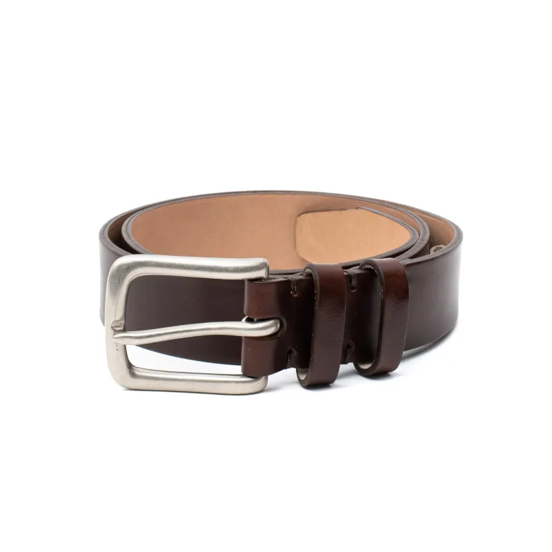 Horween Brown Chromexcel Leather Belt sold by Crown Northampton
